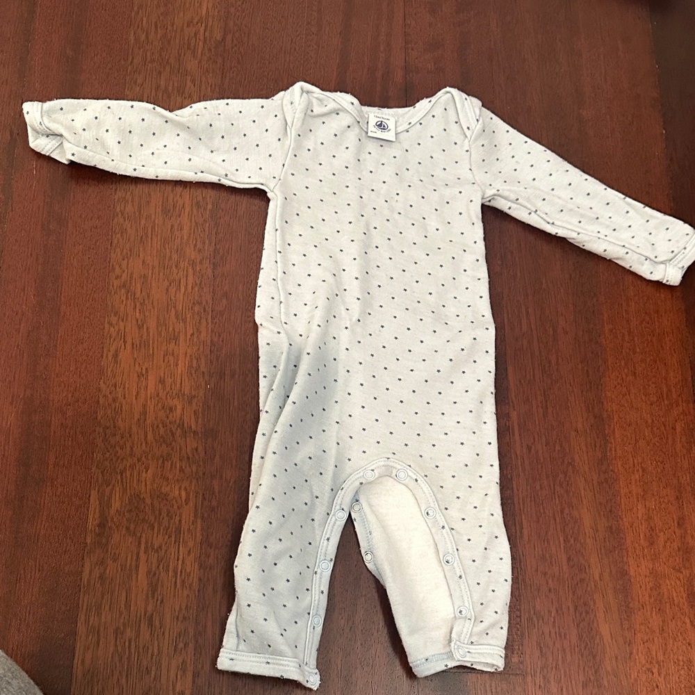 Petite Bateau Polka Dot Kids One Piece